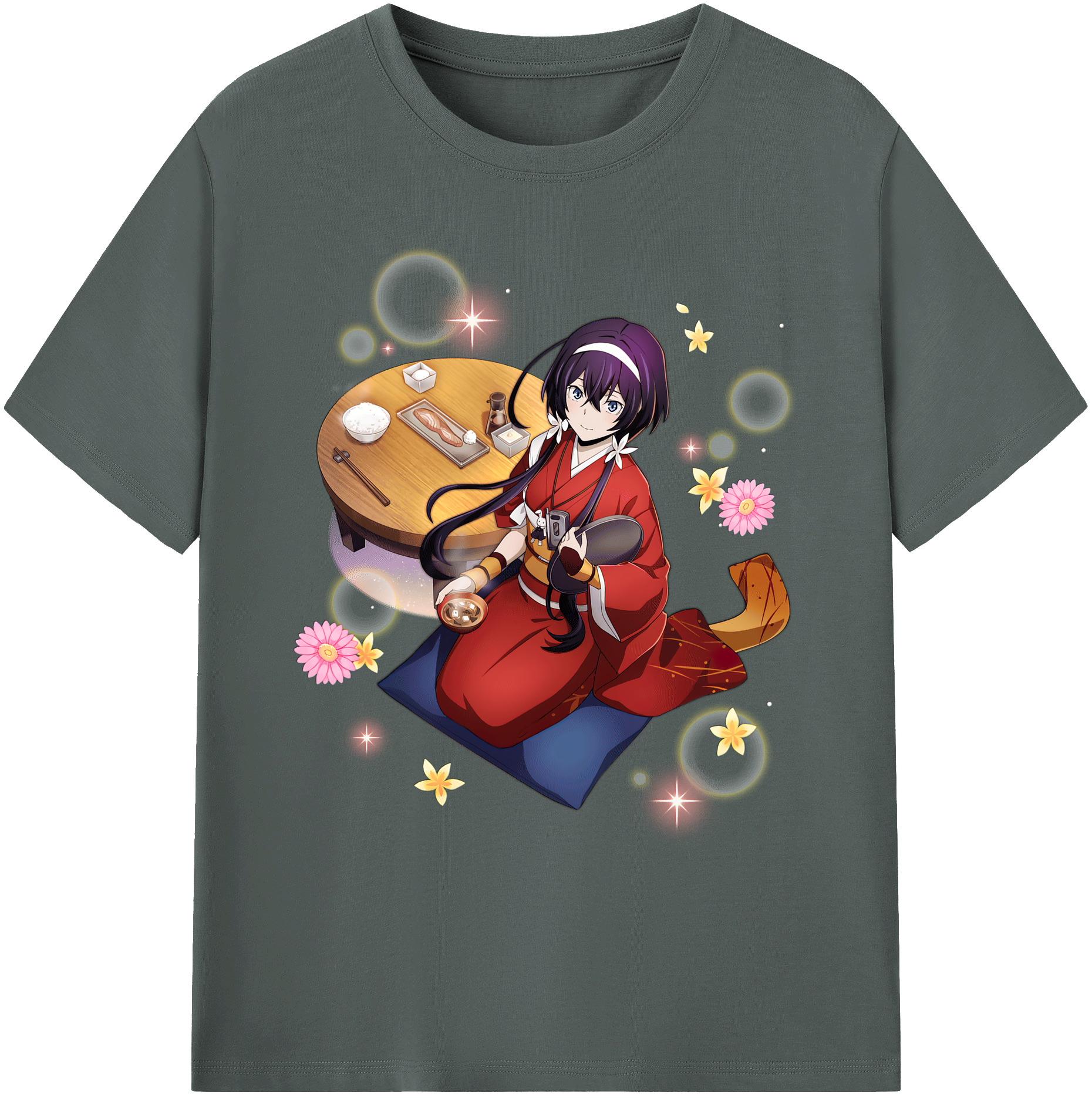 （画像用） 文豪ストレイドッグス Bungo Stray Dogs 綿100％ メンズ半袖Tシャツ｜肌触りやわらか＆通気性